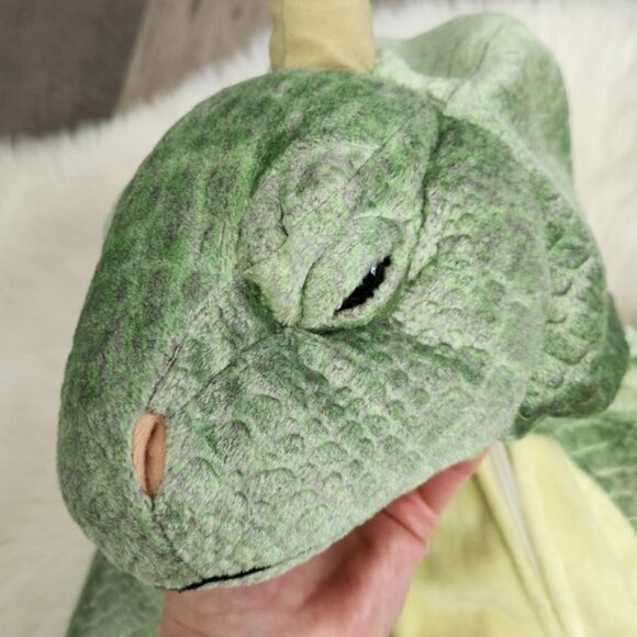 Green Dragon/Dinosaur Plush Toddler Halloween Costume Size 2-3 Yrs - Picture 5 of 14